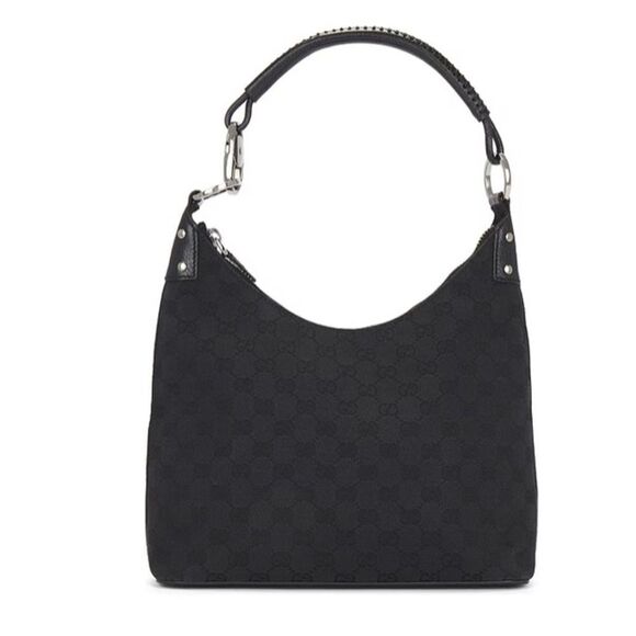 #100 GUCCI Mini Canvas Shoulder Bag - Picture 1 of 11